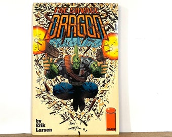 The Savage Dragon Comic Book Limited Series Trade Paperback TPB Graphic Novel Erik Larsen Image Comics 1993 1990s 90s #1 #2 #3 Collection