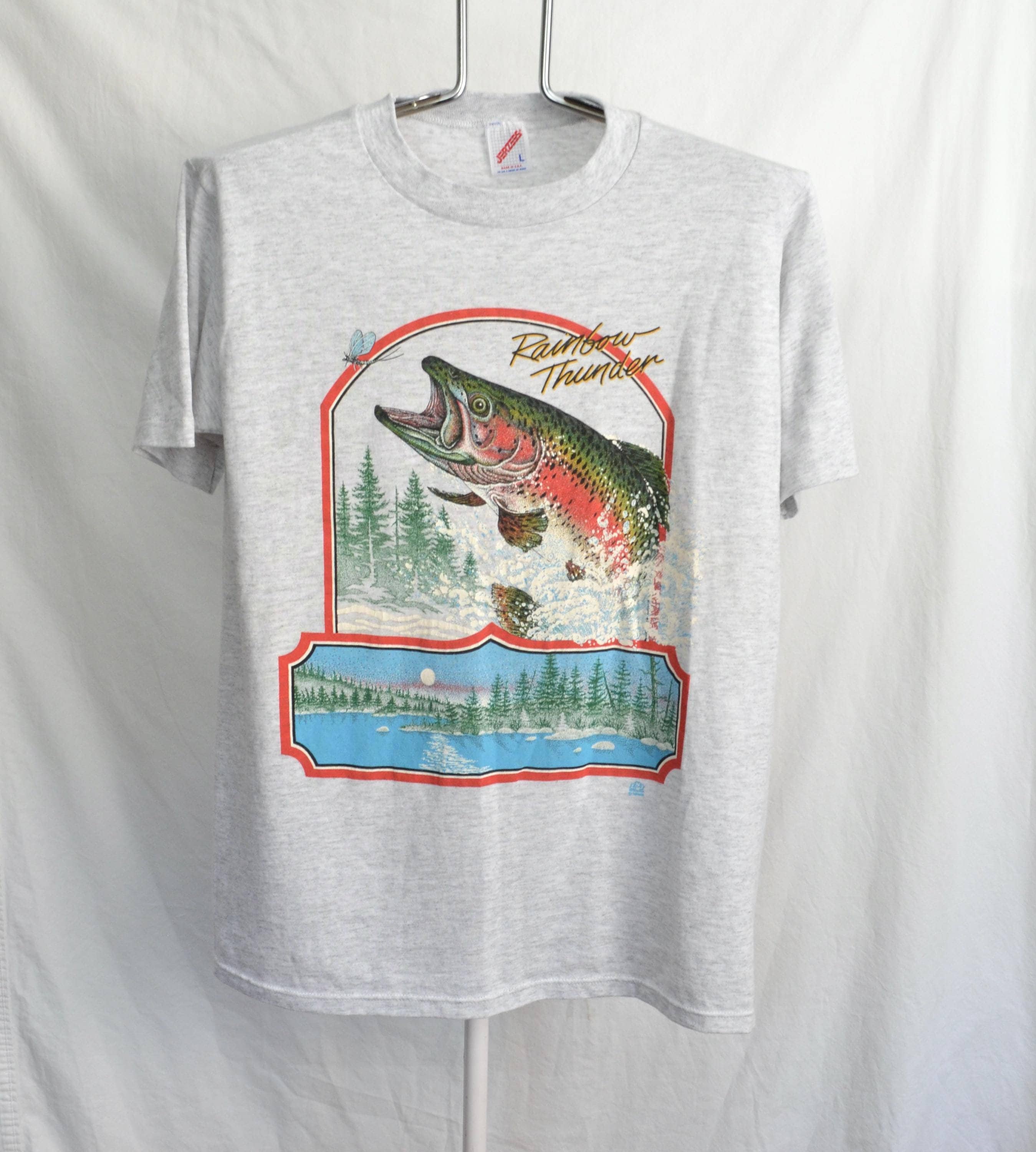 Vtg Fishing Shirt - Etsy