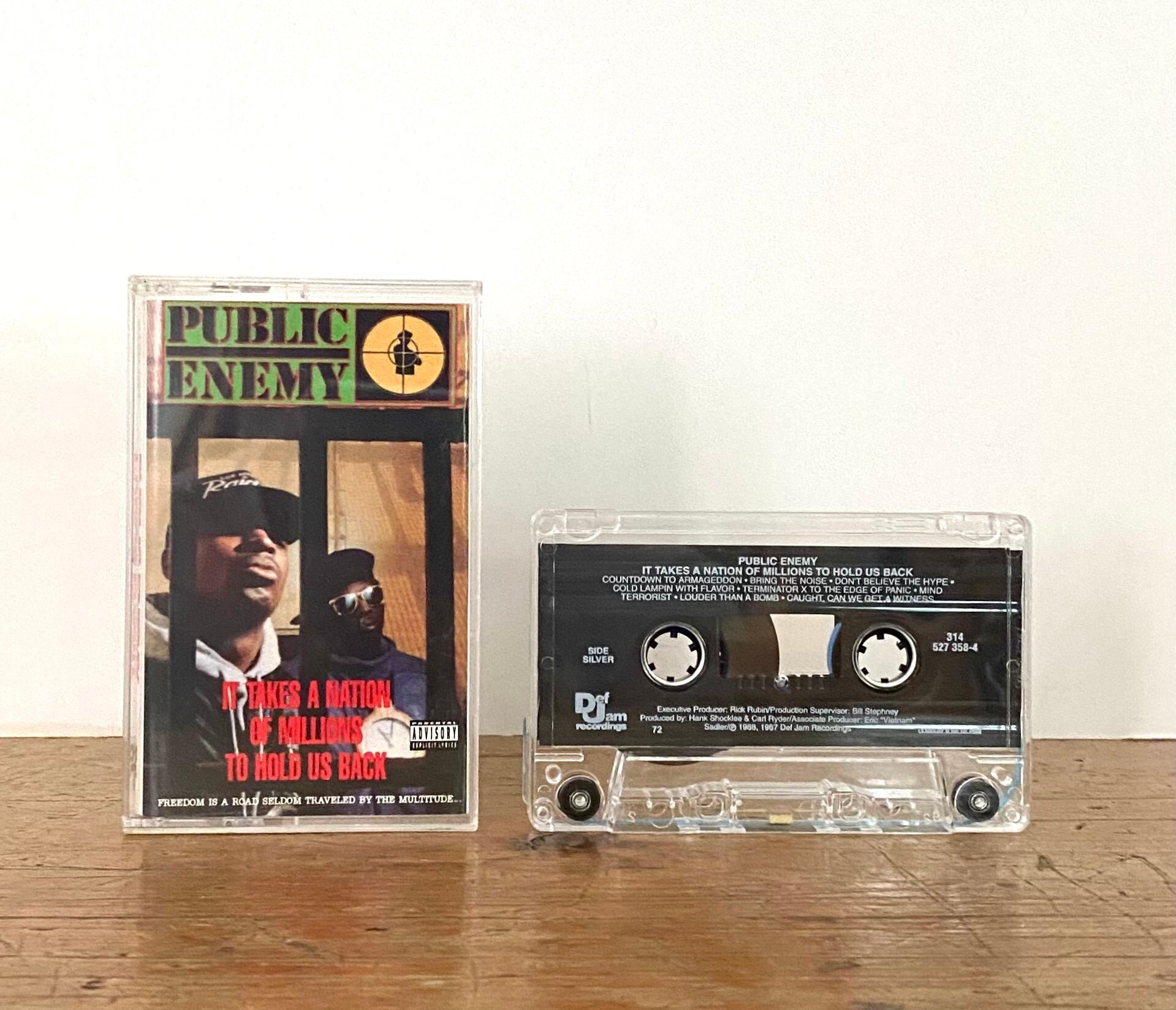 Public Enemy Cassette Tape It Takes A Nation of Millions to Hold