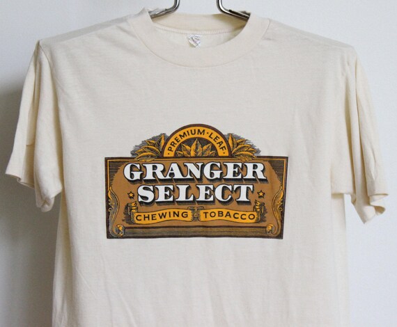 Granger Select T Shirt Mens Small Unisex Womens Chewing Tobacco Chew 50 50  USA
