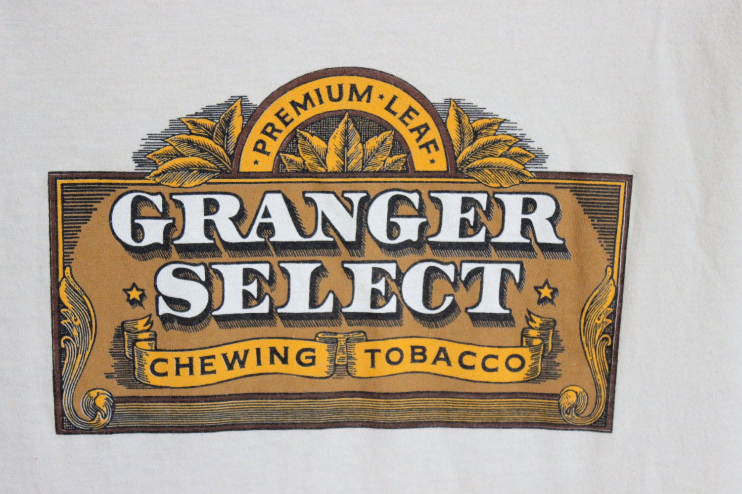 Granger Select T Shirt Mens Small Unisex Womens Chewing Tobacco Chew 50 50  USA