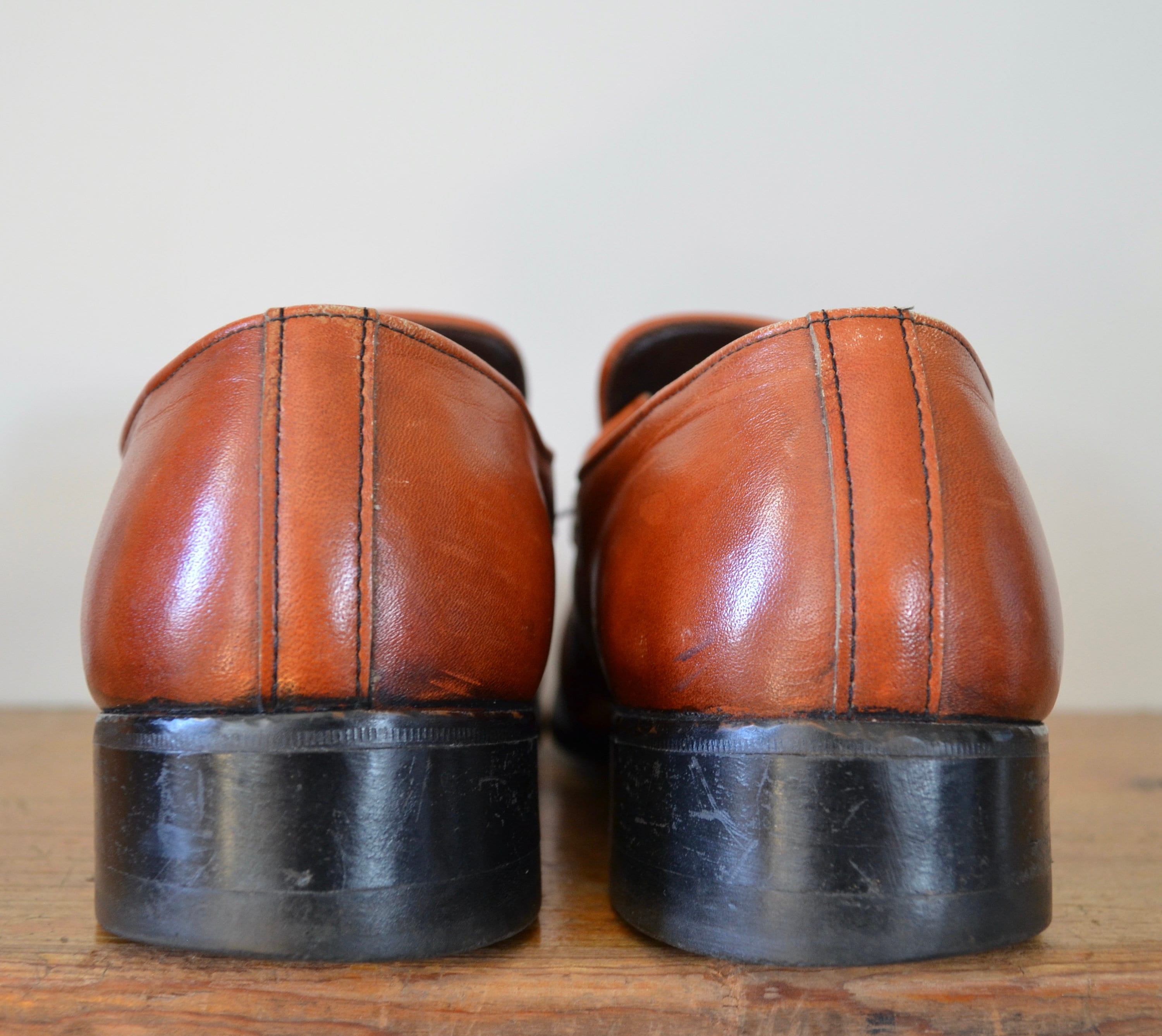 希少　50s〜　Weyenberg Massagic Leather Shoes Vintage 1950s Weyenberg Massagic Air Cushion Dress Shoe Calf