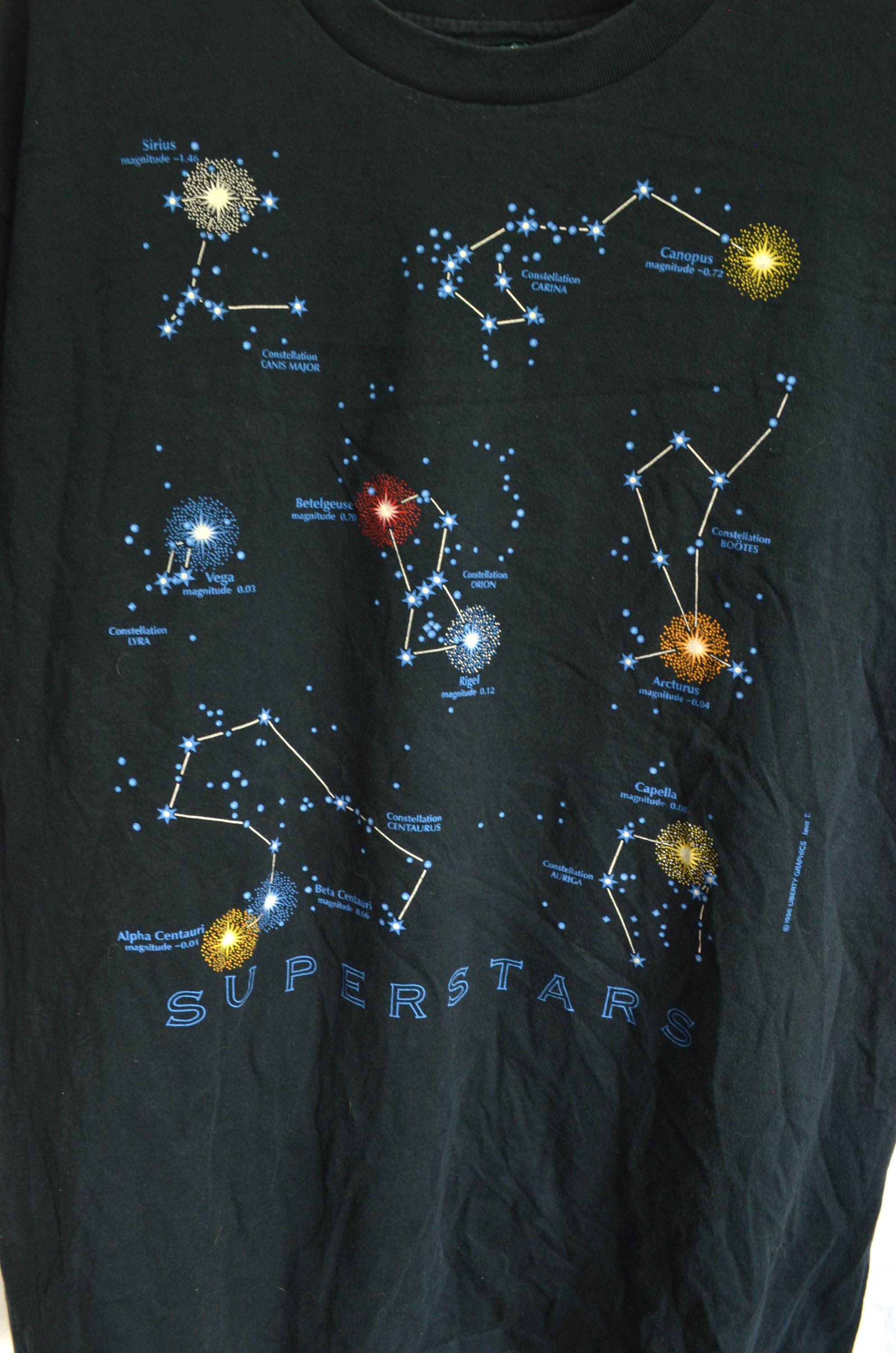 Vintage Superstars Constellations T Shirt Mens Extra Large XXL 2XL 