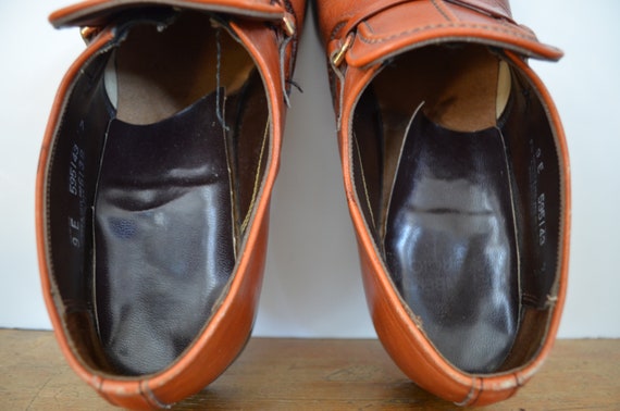 Vintage Weyenberg Massagic Shoes Mens US Size 9 E Brown Leather