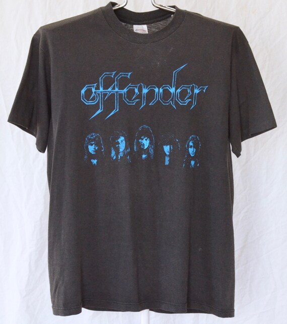 Offender T Shirt Mens Medium Unisex Womens Faded … - image 1