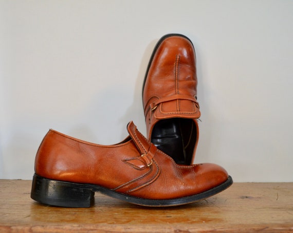 Vintage Weyenberg Massagic Shoes Mens US Size 9 E Brown 