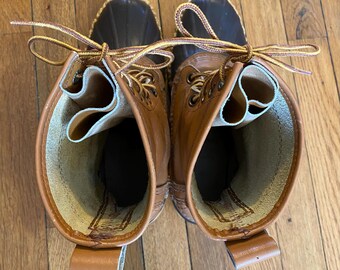 Vintage Sorel Duck Boots Mens US Size 10 Shoes Muck Leather  display picture 1