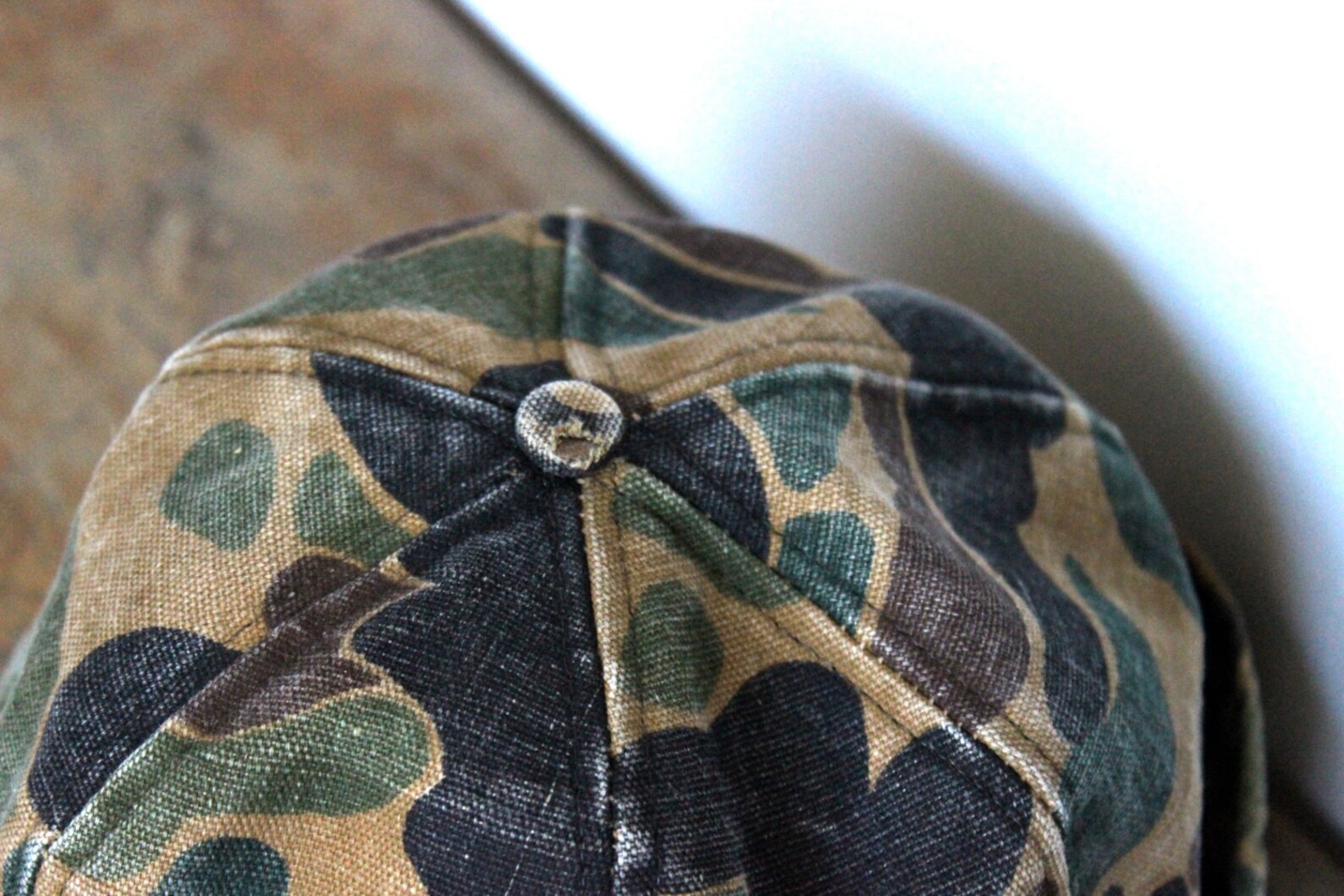 Jones Hat Cap Camouflage Canvas Hunting Camo Duck Made In USA Etsy