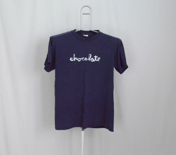 90s Vintage Chocolate Skateboards Script T Shirt Mens Medium 90s Vintage Chocolate Skateboards Script T Shirt Mens Medium