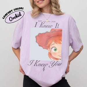 Comfort Colors® Retro Jessie Toy Story-tröja, Vintage I Knew It I Knew You-tröja, WDW Disneyland Toy Story-familjematchningtröja bild 4