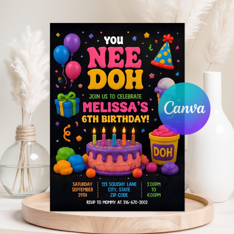 Needoh Paper Template - Etsy