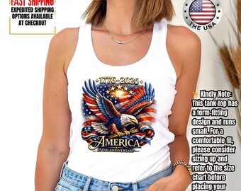 USA 250th Anniversary Tank Top, 4th July Tee, USA 250th Anniversary Independence Day Tank, 4th July 250th Year Tank Top, 4th July Family