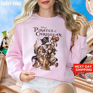 Sweat-shirt Pirates des Caraïbes Disneyworld Mickey Pirates, sweat à capuche Mickey Pirates, sweat-shirt Mickey Caraïbes, Disneyland Pirate image 3