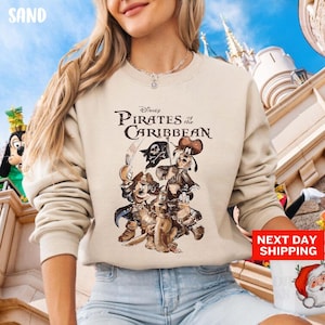 Sweat-shirt Pirates des Caraïbes Disneyworld Mickey Pirates, sweat à capuche Mickey Pirates, sweat-shirt Mickey Caraïbes, Disneyland Pirate image 1