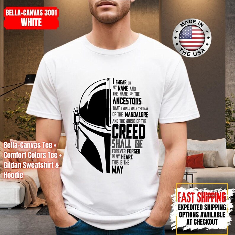 Disney Star Wars Shirt, Mandalorian Sweatshirt, Darth Vader Comfort Colors Shirt, Chewbacca Shirt, Star Jedi Shirt, Luke Skywalker Tee image 9