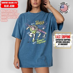 Retro Buzz Lightyear To Infinity And Beyond Shirt, Toy Story Pixar Disney Tee, Space Ranger Shirt, Disneyland Family Trip Matching image 14