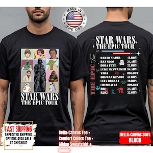 Disney Star Wars Shirt, Mandalorian Sweatshirt, Darth Vader Comfort Colors Shirt, Chewbacca Shirt, Star Jedi Shirt, Luke Skywalker Shirt Bild 1