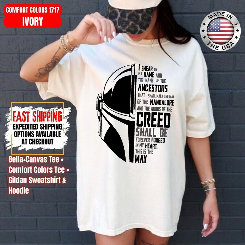 Disney Star Wars Shirt, Mandalorian Sweatshirt, Darth Vader Comfort Colors Shirt, Chewbacca Shirt, Star Jedi Shirt, Luke Skywalker Tee image 11