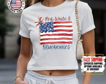 USA 250th Anniversary Crop Top, 4th July Tee, USA 250th Anniversary Independence Day Crop, 4th July 250th Year Crop Top, 4th July Family