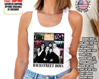 Backstreet Boys Millennium Tank Top, Pop Music Bring Memory Back Street Men Women Boys Girls Tank Top, Backstreet Fan Merch Gift
