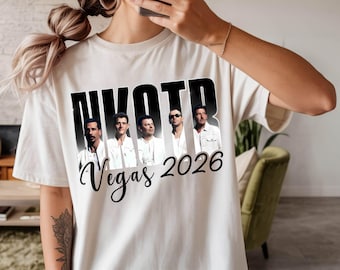 Comfort Colors NKOTB Las Vegas 2026 Shirt, New Kids On The Block The Right Stuff Tour Gildan Sweatshirt