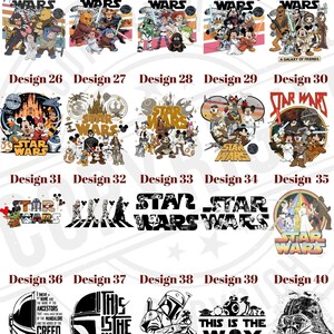 Disney Star Wars Shirt, Mandalorian Sweatshirt, Darth Vader Comfort Colors Shirt, Chewbacca Shirt, Star Jedi Shirt, Luke Skywalker Tee image 3