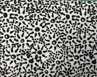 Waterhole and Seeds White 1/2 Yard Cuts Aboriginal Fabric Designed by Anna Pitjara for M&S Textiles