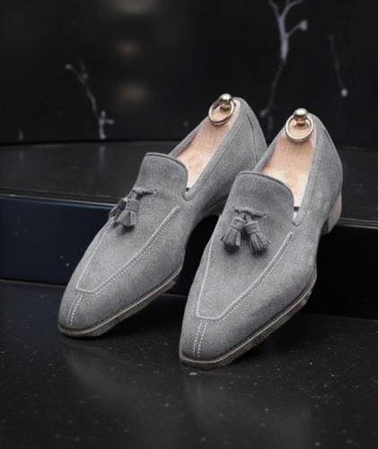 Light Gray Dress Shoes Men - Etsy