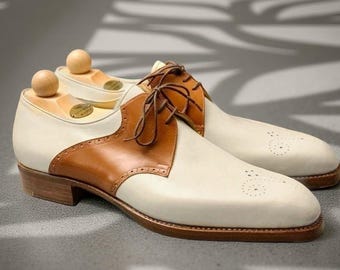 mens brown dress shoe laces Miss Circle Yadira Brown Base Polka Dot Chiffon Maxi Dress M main image 1