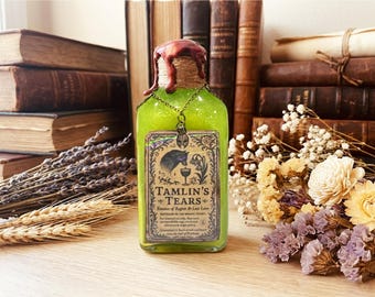 ACOTAR Inspired Spring Court Fantasy Potion | 125 ml Decorative Bottle | Shimmering Magical Bookish Decor | Romantasy Gift