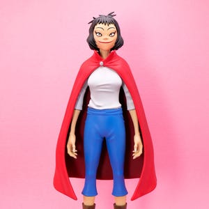Noodle (Gorillaz) Figure - Professional Hand-Painted Masterwork - Gorillaz Fanart Statue - Premium Resin Guitar Scene (20cm - 25cm)