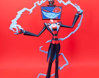 ヴォックス・ハズビン・ホテル - 高品質ABS樹脂製 - 手描きファン