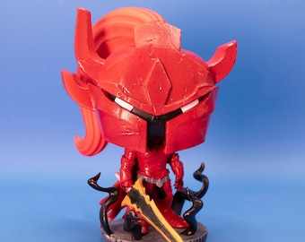 Funko fanmade Igris/Solo leveling/anime/figure/Important information in the description