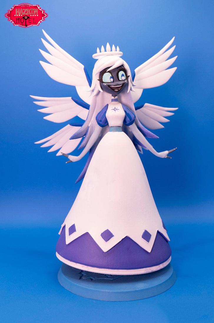 た*読様 Hazbinhotel EMILY 8×10in サイン入りプリント Emily Hazbin Hotel - High Quality ABS Resin - Hand-painted Fanart