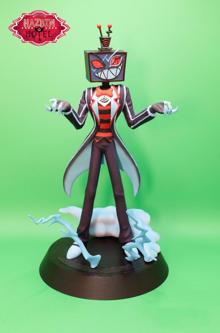 VOX Hazbin Hotel - High Quality ABS Resin - Hand-painted Fanart
