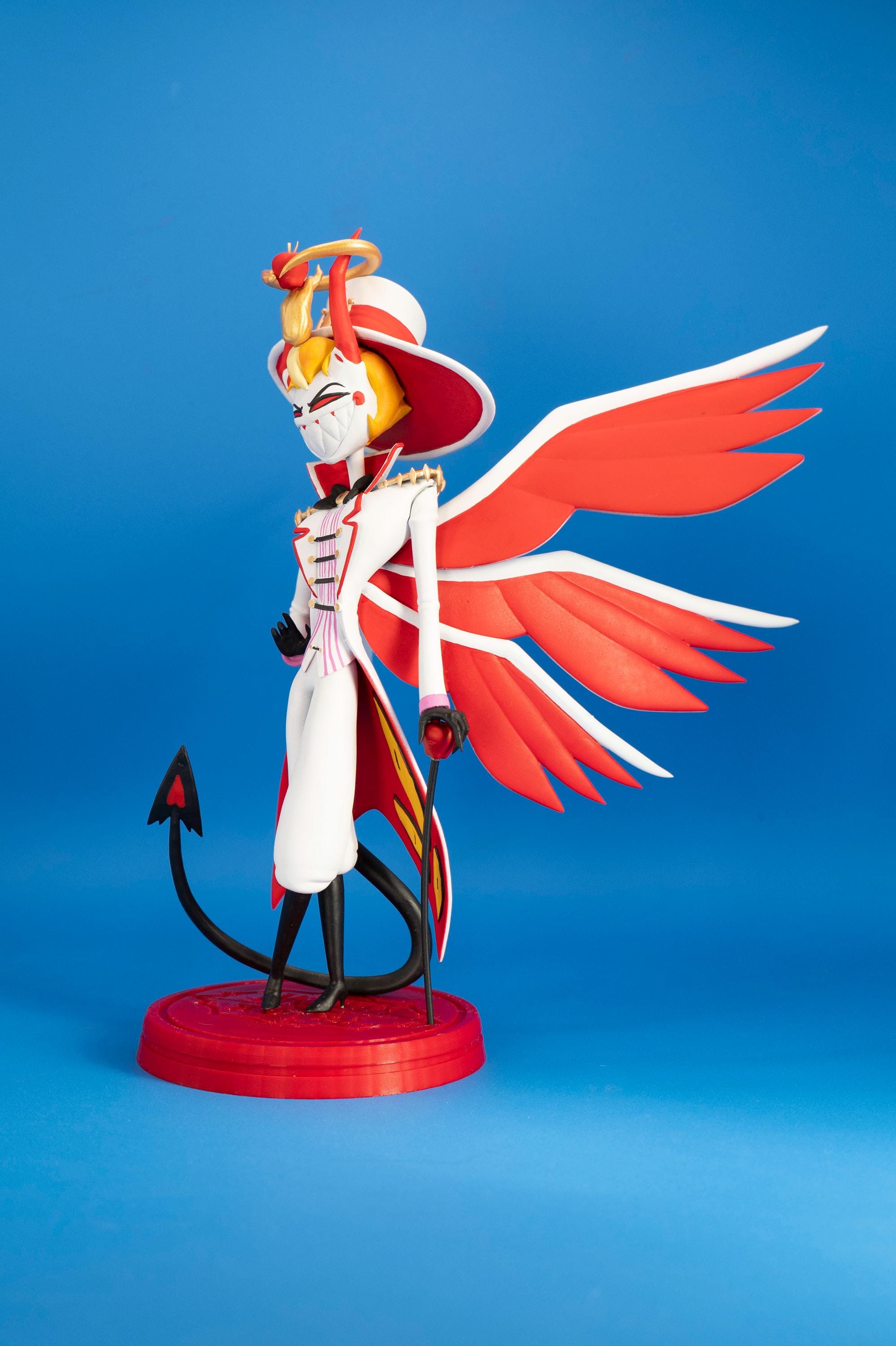 Lucifer Demon Version Hazbin Hotel - High Quality ABS Resin - Hand ...