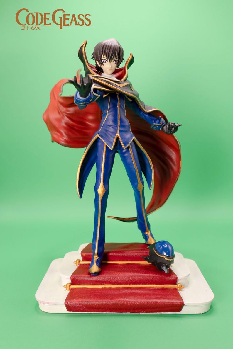 USA – No Import Fees Lelouch/Code Geass/ anime/Resina/Handpaint/Important information in the description image 1