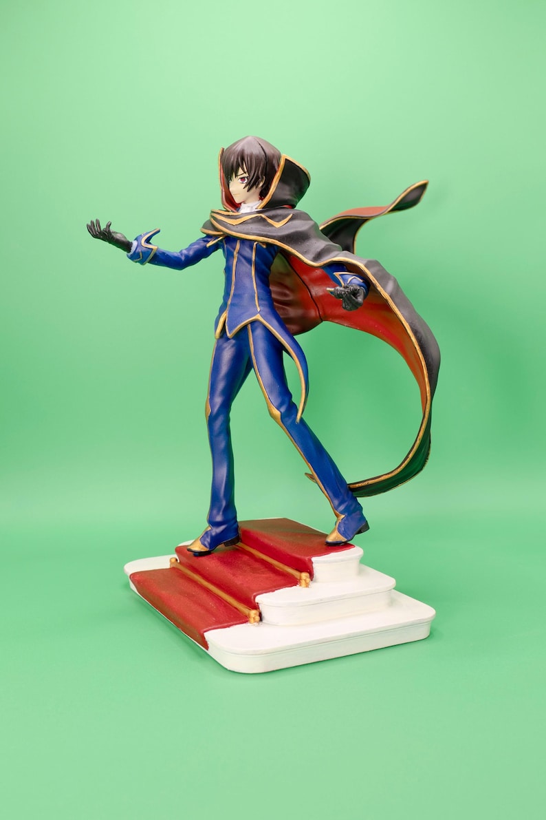 USA – No Import Fees Lelouch/Code Geass/ anime/Resina/Handpaint/Important information in the description image 2