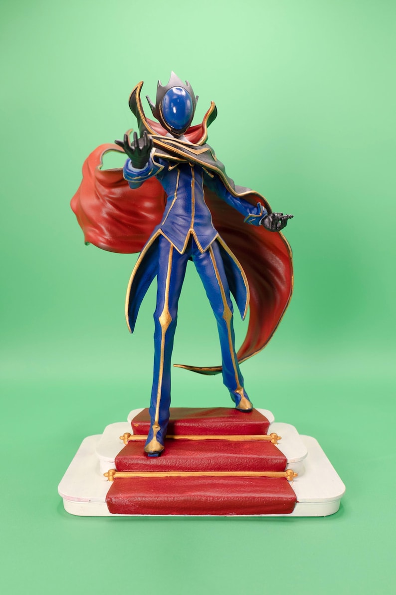 USA – No Import Fees Lelouch/Code Geass/ anime/Resina/Handpaint/Important information in the description image 3