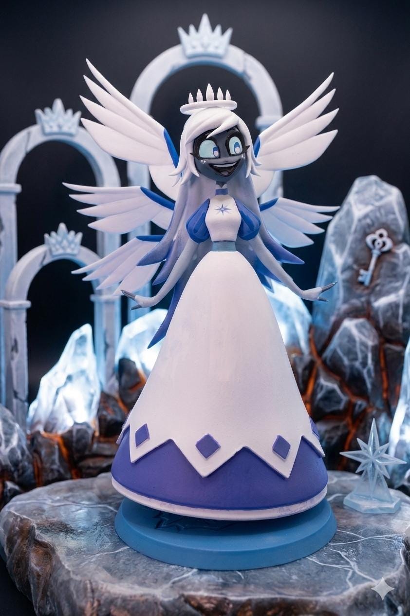 Emily Hazbin Hotel - High Quality ABS Resin - Hand-painted Fanart