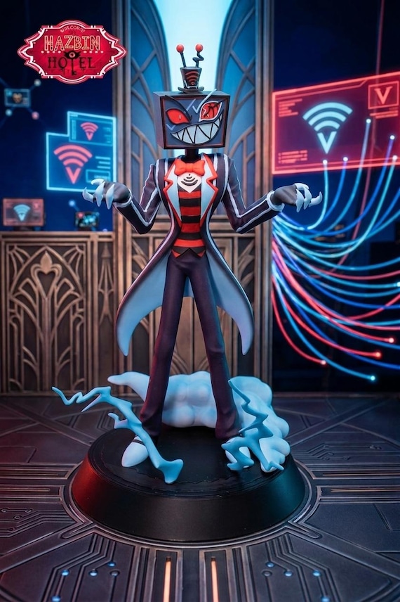 VOX Hazbin Hotel - High Quality ABS Resin - Hand-painted Fanart - Etsy