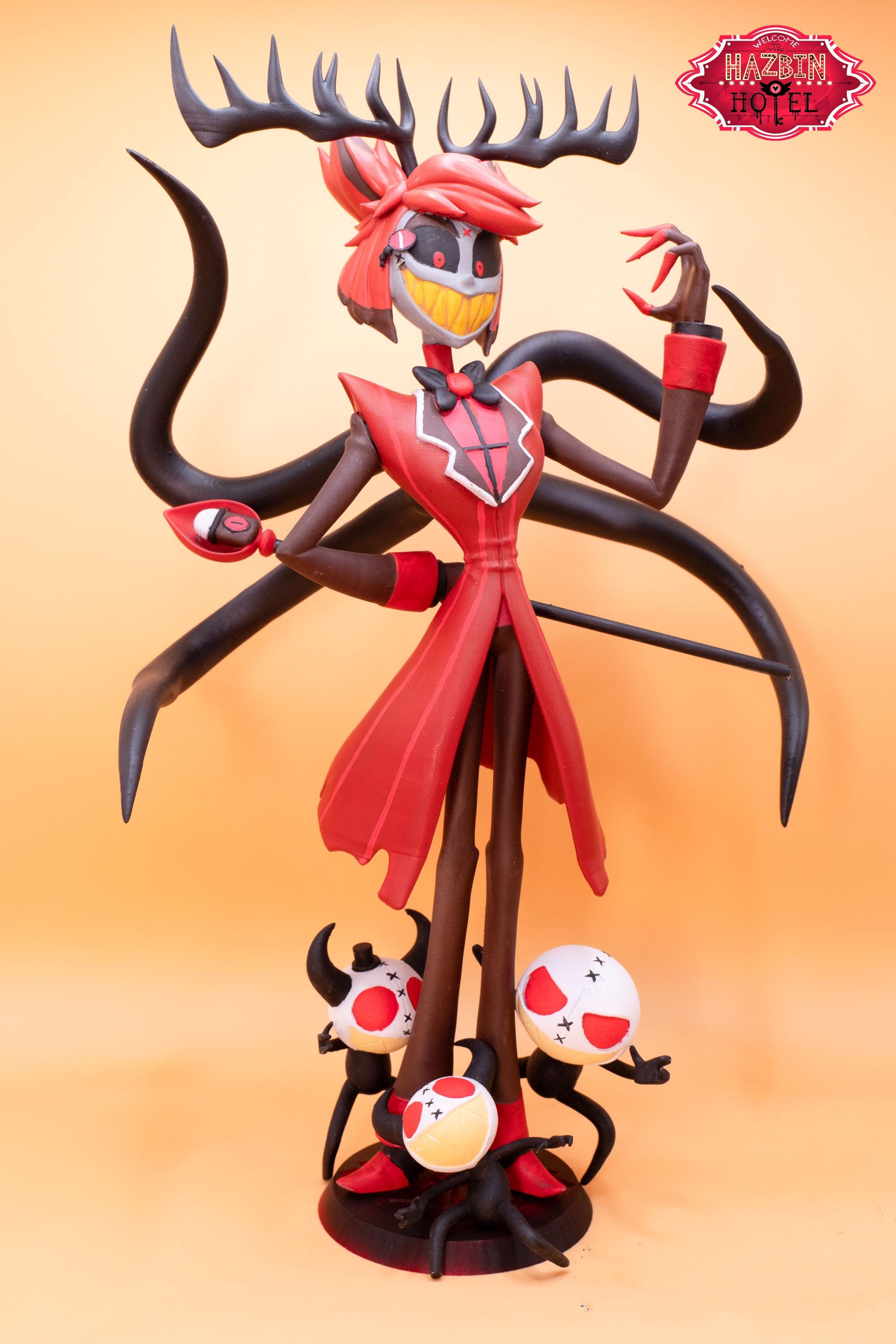 Alastor See. Demoniaca Hazbin Hotel/resin/hand-painted/fanmade