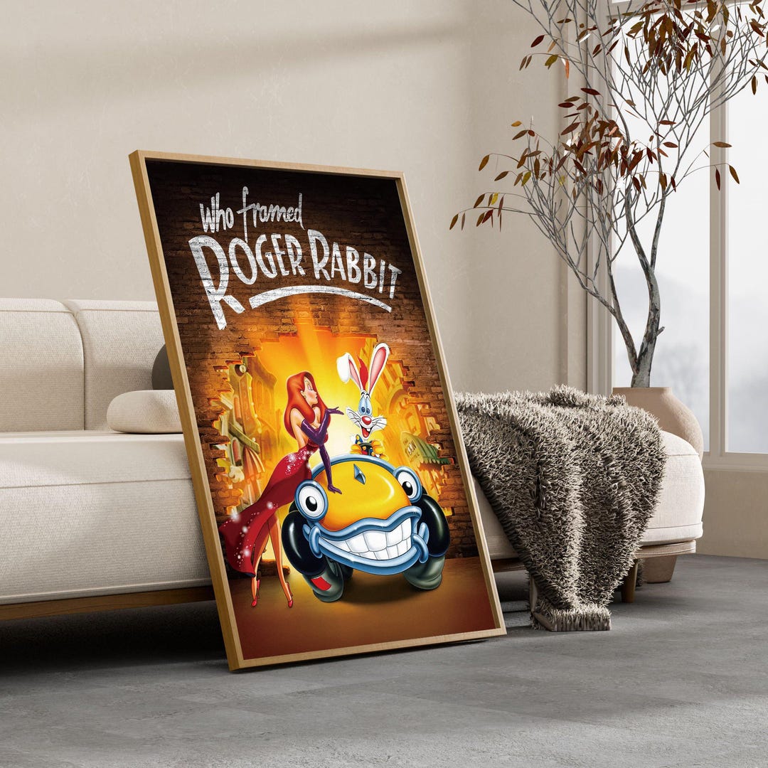 Who Framed Roger Rabbit Movie Posters, Canvas Prints, Fan Collections ...