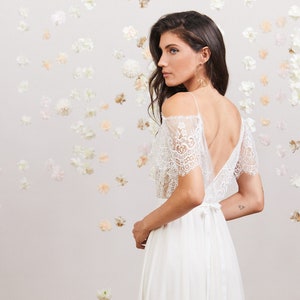 Dreamy lace wedding dress comfortable & effortlessly beautiful image 2