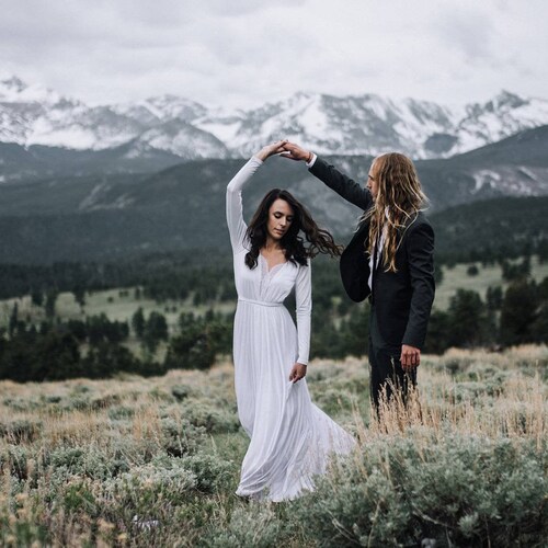 Simple Wedding Dress Lace Wedding Dress 