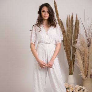 Boho wedding cheap jumpsuit