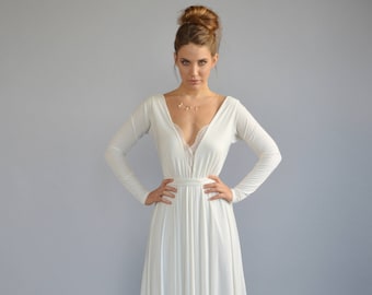 white dresses for casual wedding