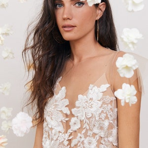 Bohemian wedding dress