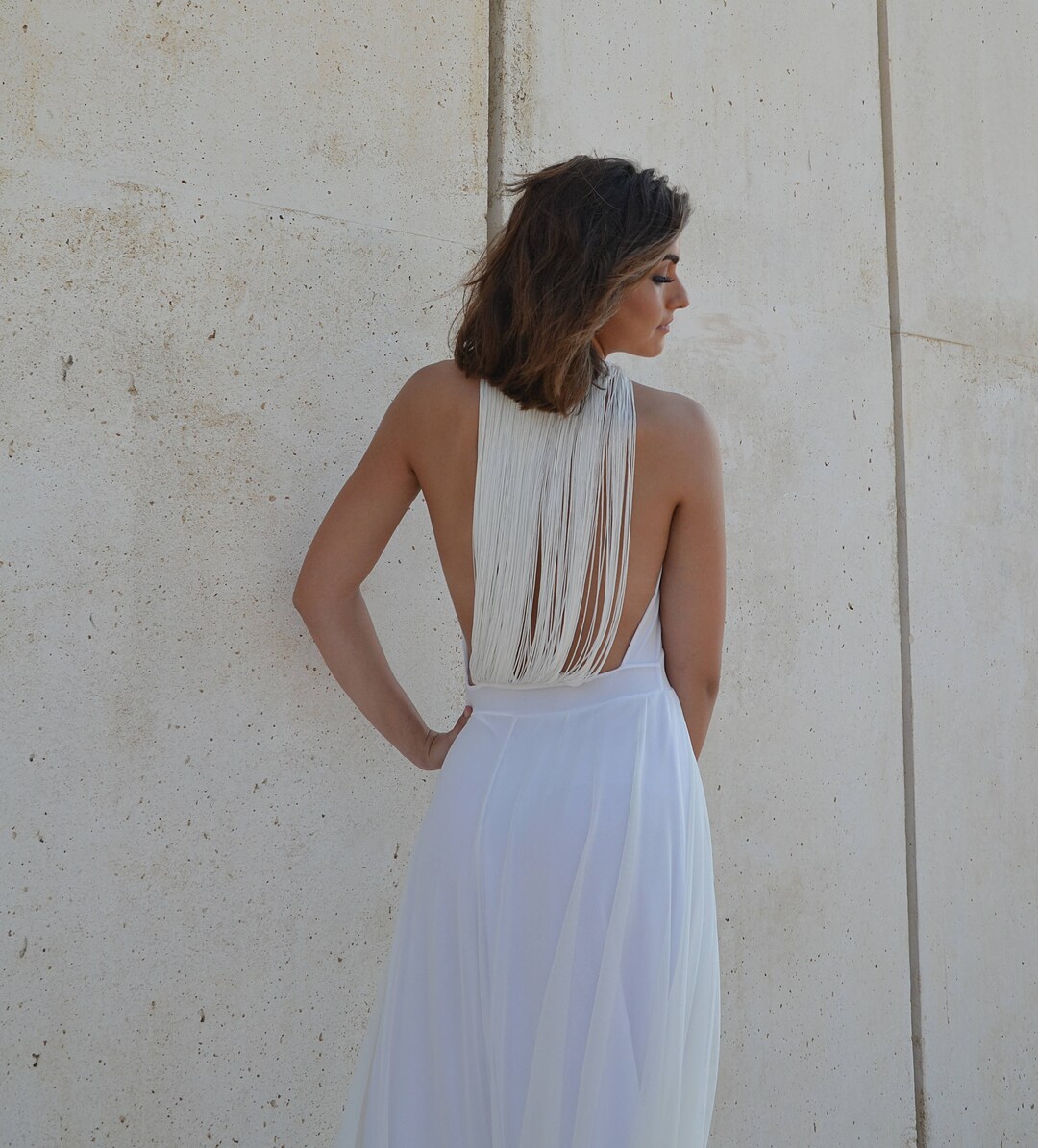 Wedding Dress Alternative and Nontraditional Wedding Dress V Etsy