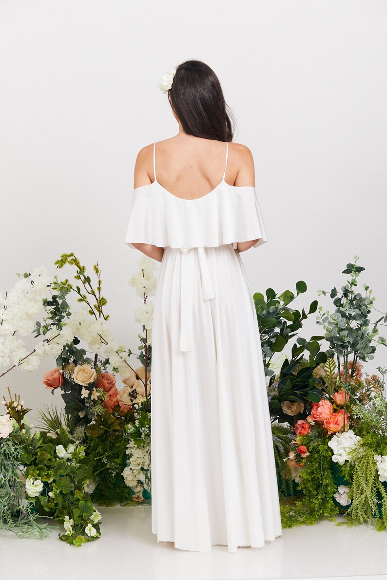 Ivory Beach Wedding Dress Effortlessly Beautiful and Etsy